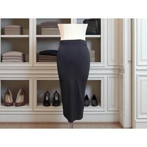 Bisou Bisou Women's high-waisted Black pencil skirt size Medium